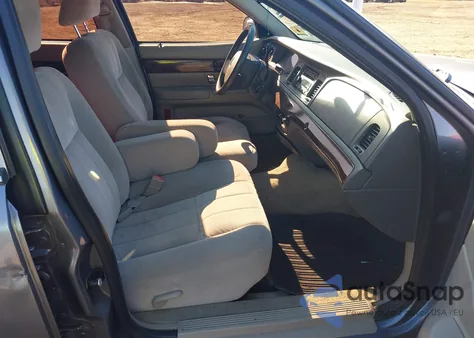 2006 Mercury Grand Marquis Gs из США, поврежденный, VIN 2MEFM74V86X606653